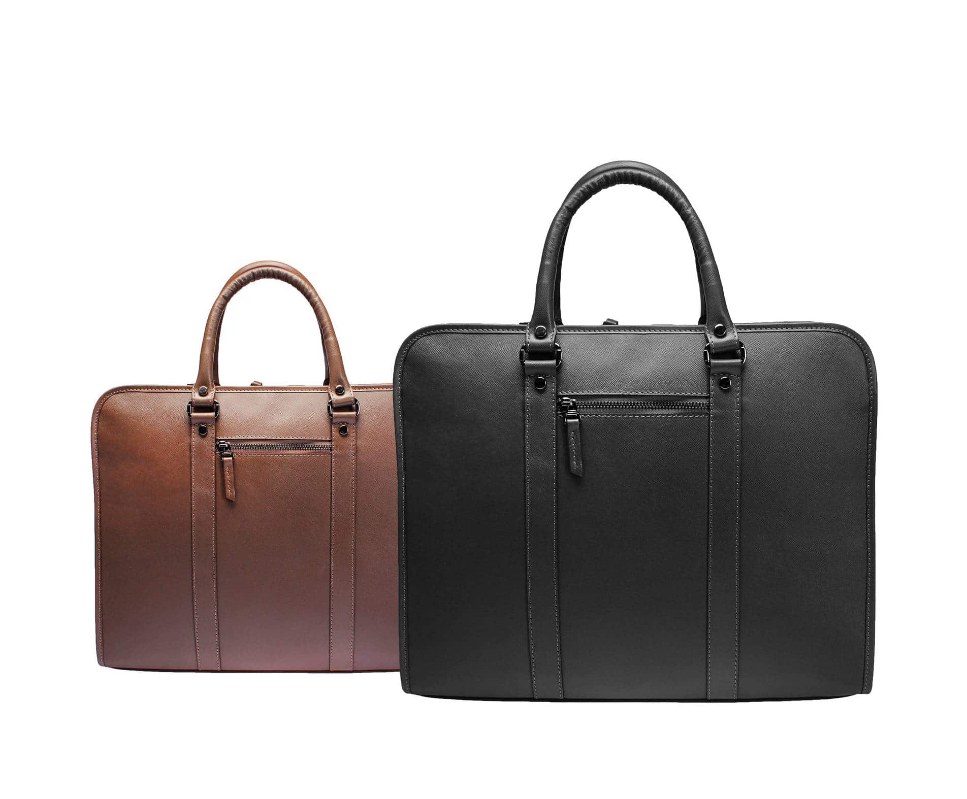 Porte-documents, sac à dos... la maroquinerie des hommes chics !