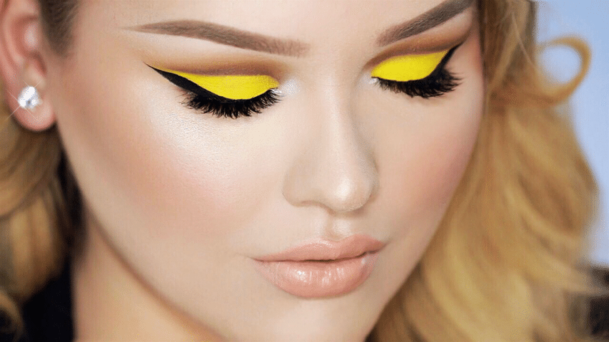 cute crease make up