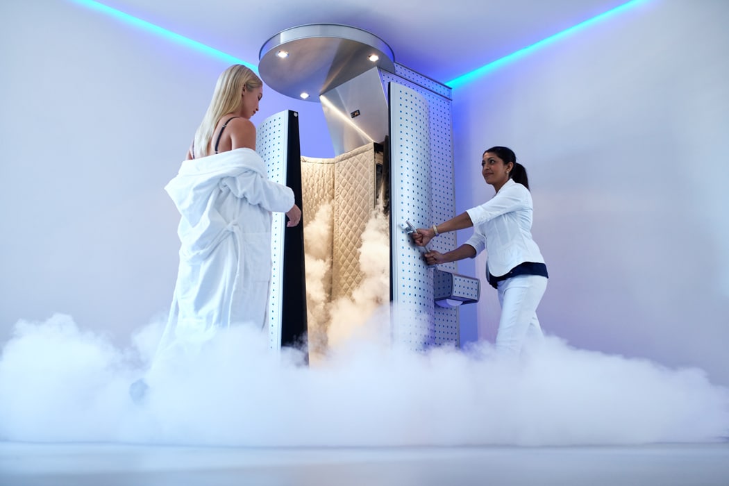 cryothérapie en institut de beauté