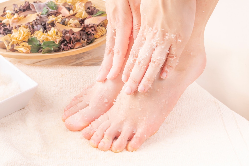peeling des pieds