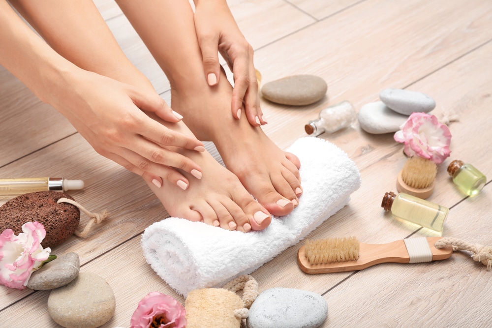 peeling des pieds