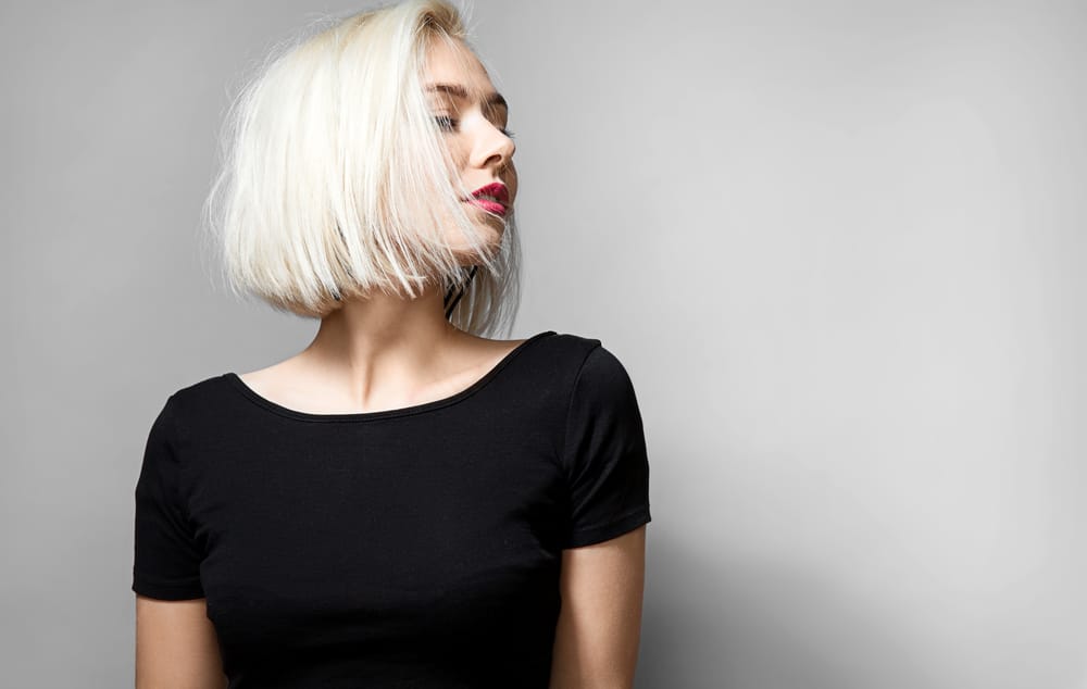teinture blanche cheveux