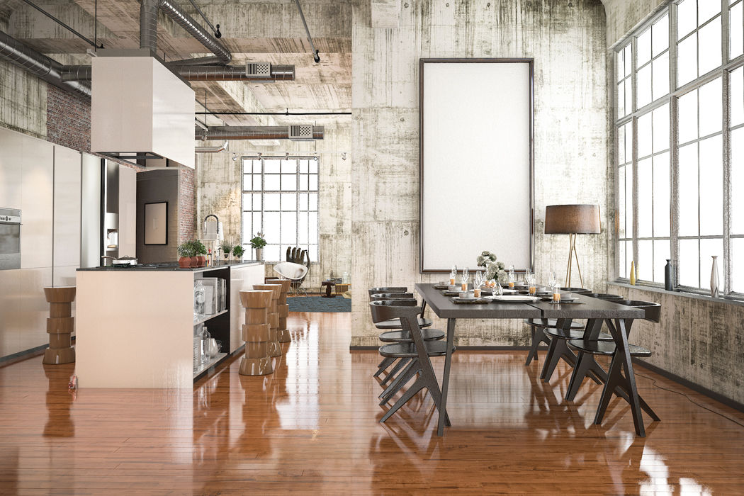 Quelle table de salle à manger pour une décoration industrielle ?