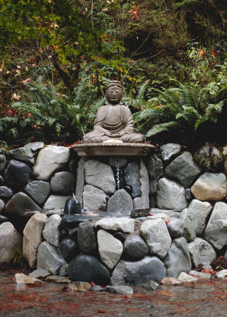 fontaine Bouddha