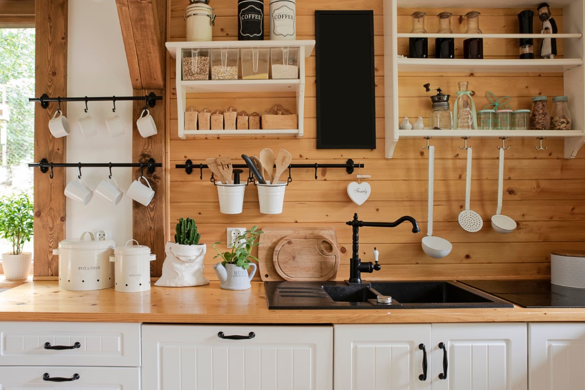 cuisine rustique chic