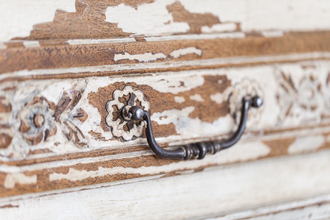 meuble vieilli rustique chic
