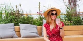 Robe portefeuille : pour quelle morphologie ? robe portefeuille femme rouge été pois