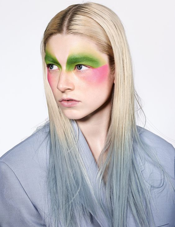messy make up